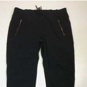 Athleta Trekkie North Jogger BLACK 14 style 405726 (2022) Zip pockets athletic